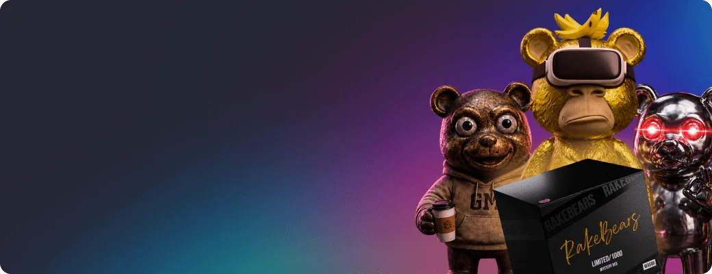 <p>RakeBears NFT</p>